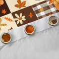 thumbnail image 4 of jejeloiu Cartoon Mushroom Black Out Curtains,Fall Maple Pumpkin Curtains Pack of 2 (42x63 Each),Autumn Fall Theme Bedroom Curtains For Girls,Breathable Home Decor, 4 of 6