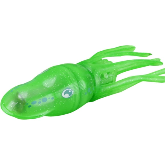 Baby Bath Toys, Bathroom Swimming Pool Water Toys, Kids Squid Diving Toys Electric Octopus Swimming Fish Toys Kids Swimming Training Accessories Green