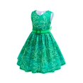 thumbnail image 4 of Disfraz Magwei Disgust para niñas con peluca, color verde, 7-8 años, 4 of 7