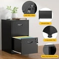 thumbnail image 5 of 2 Drawer File Cabinets,Metal Office File Cabinet with Lock,Black Filing Cabinets for Home Office,Vertical Modern File Cabinet Office Two Drawers for Hanging Letter,Assembly Required, 5 of 8