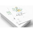 thumbnail image 2 of Inkdotpot Set Of 30Dinosaur Baby Shower Invitations-Diaper Raffle Tickets And Baby Shower Book Request Cards Jungle Animals Invites Its A Boy Its A Girl, 2 of 7