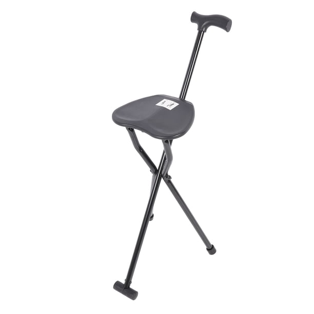 Taburete Plegable De Caña, Bastones Plegables Multifunción De Durabilidad Con Asiento Para Acampar