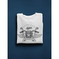 thumbnail image 3 of Vintage American Riders Design. Sweatshirt Men -Image by Shutterstock, Male Large, 3 of 4