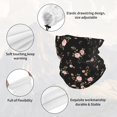 thumbnail image 3 of Neck Gaiter Face Cover Scarf, Pink flowers A Soft Face Sun Mask Cover Scarf Headband Cooling Sweat Absorbing Bandanas Hiking Cycling Running, 3 of 7