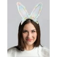 thumbnail image 3 of Way to Celebrate Easter Rainbow Bunny Ears Headband, 1 Piece, 3 of 4
