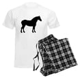 thumbnail image 6 of CafePress - Draft Horse Men's Light Pajamas - Men's Light Loose Fit Cotton Pajama Set, 6 of 7