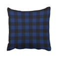 thumbnail image 1 of Funda de Almohada ABPHQTO Negro Otoño Azul Búfalo A Cuadros 40x40 cm, 1 of 1