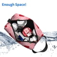 thumbnail image 4 of Uemuo Strawberry Pattern Portable Toiletry Bags with Handle, Waterproof travel Make up Bags for Women, Large Capacity Travel Cosmetic Bags, 4 of 9