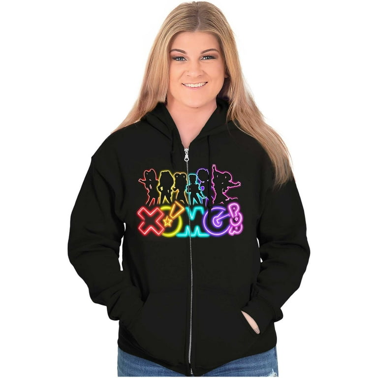 Neon hoodie walmart top