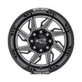 thumbnail image 3 of Moto Metal Cast Aluminum Rim MO997 22X12 5X5.0 G-BLK MILL -44MM, MO99722250344NL, 3 of 3