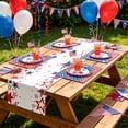 thumbnail image 6 of Darzheoy 4th of July Table Runner, Patriotic Red, White, Blue Star Design, Available in 5 Sizes, Wrinkle-Resistant, Holiday Table Decor for Independence Day, Memorial Day, Home, Party, 6 of 6