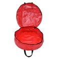 thumbnail image 4 of Garland Bag Storage Boxes Carry Organizer Bags Durable Red Foldable Waterproof And Dustproof Christmas Polyethylene, 4 of 24