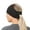 black, variant on TrailHeads Ponytail Headband - Adrenaline Series | Women’s Running Headband with Reflective Accents - black/reflective