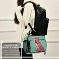 thumbnail image 6 of FORMRS Student Insulated Lunch Bag with Shoulder Strap Reusable Cooler Box for School, Big Pink Cheetah, 6 of 9
