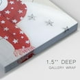 thumbnail image 3 of Festive Snowman I Premium Gallery Wrapped Canvas - Ready to Hang, 3 of 9