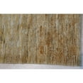 thumbnail image 2 of EORC Gold Handmade Afghan Wool Transitional Turkish Knot Rug, 3' x 10'-Color:Gold,Material:afghan wool, 2 of 4