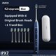 thumbnail image 3 of Cepillo de dientes eléctrico sónico JIMOK K2-6, cepillo de dientes ultrasónico, cepillo recargable, limpiador de dientes, cepillo de dientes eléctrico para adultos, 3 of 5