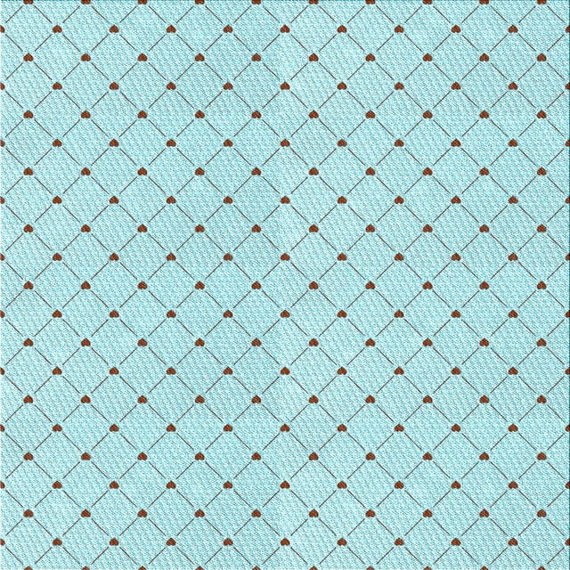 Ahgly Company Machine Washable Indoor Square Transitional Northern Lights Blue Area Rugs, 5' Square