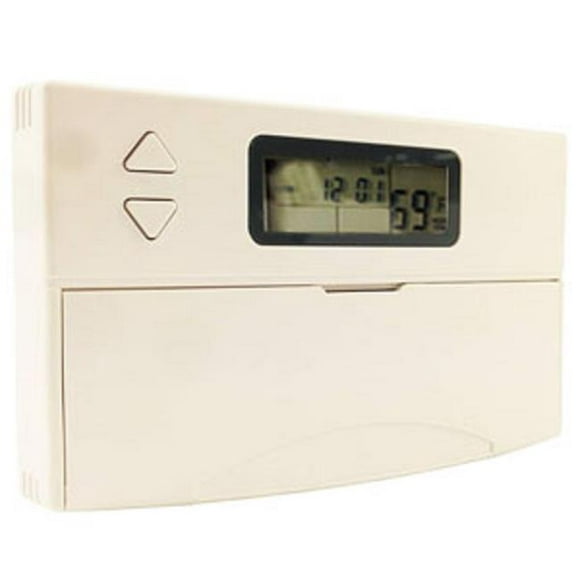 King Electric EP-3 24V Écran LCD Thermostat Programmable&44; Blanc