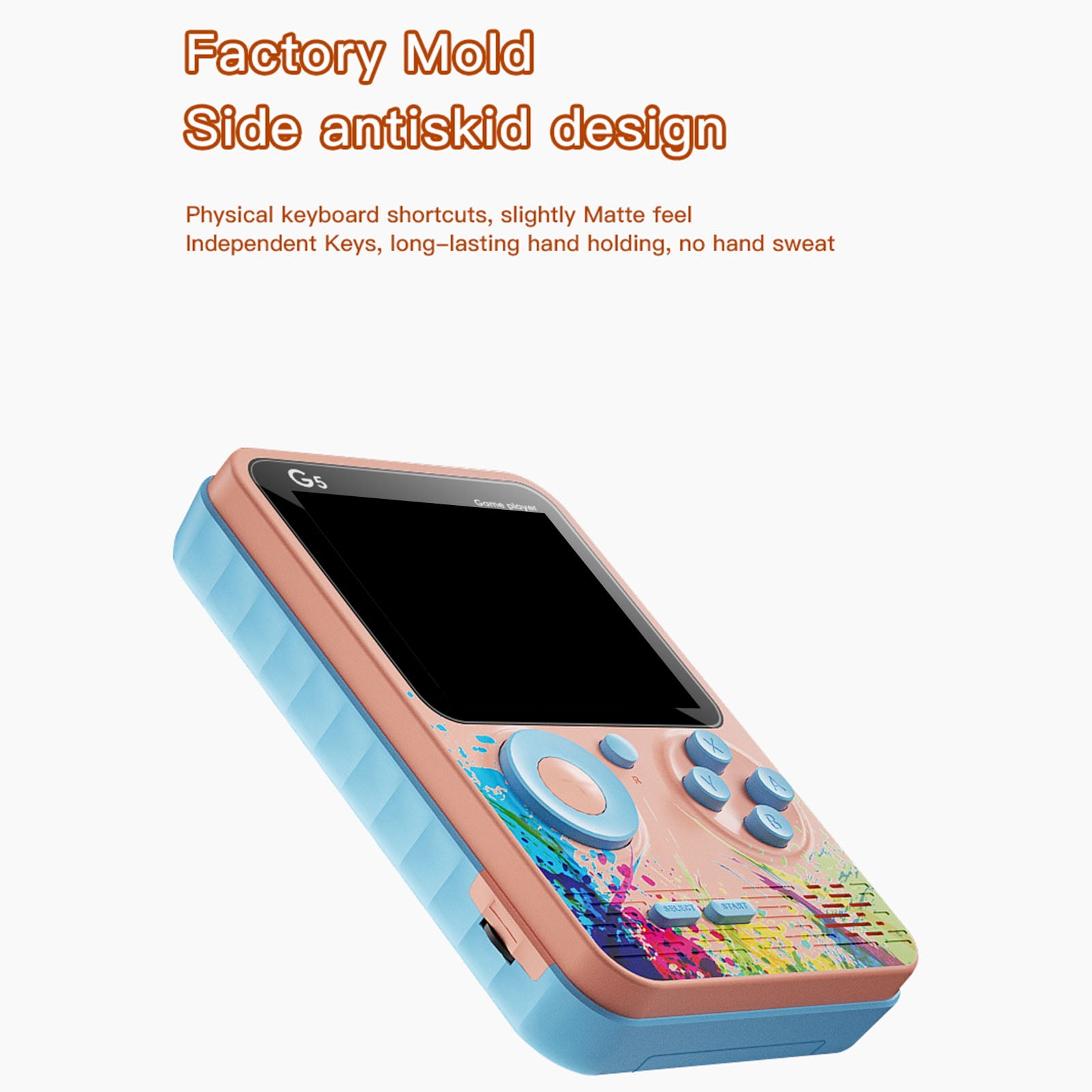 Game Console,3.0 Inch Screen Console Consoles Handheld Console Consoles 1000mah 500 Portable Console With 500 Reable Battery Screen 1000mah 1000mah Reable 1000mah Reable Battery