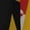 Black, variant on Men's 2 in 1 Swim Trunks with Compression Liner Maryland Flag Quick Dry Beach Shorts