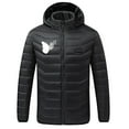thumbnail image 2 of guisaled Heated Jacket for Men Women wiht Hood Winter Windproof Heated Coat USB Charging 4 Heating Levels 21 Zones Heated Hoodies Clearance On Sale, 2 of 9