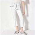 thumbnail image 5 of SHTXOZHI Cute Leggings Cropped Pants for Girls Flowy Dance Flared Pants Casual Outdoor Party Vacation Bottoms, 5 of 7