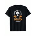 thumbnail image 4 of MAWOTEA Taco Lovers Exclusive Funny Graphic T-shirt for Kids,Black Fabric 100% Cotton Made, 4 of 5