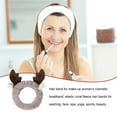 thumbnail image 2 of Minnieouse Diadema de tela para mujer con forma de Animal bonita, lavable, portátil, de Color sólido, para el hogar Accesorio para el cabello Café Minnieouse AP016238-04, 2 of 6