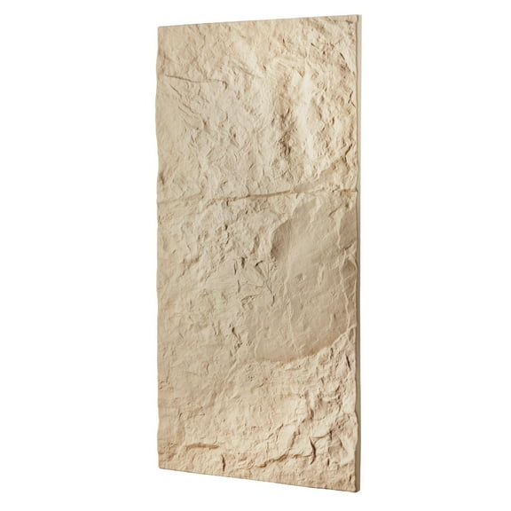 3D Wall Panels 4 Pack 48x24 Inch PU Stone Imitation Decorative Wall Tiles for Home, Living Room, Bedroom, and Shop, Easy DIY, Durable, Flame-Retardant, Lightweight, 32 Sq.Ft Coverage