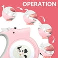 thumbnail image 7 of Retractable Dog Leash with LED Light 5m Extendable Dog Lead for Small Medium Puppis up to 25kgs, One-Hand Brake & Lock System, Ergonomic Handle - Pink, 7 of 7