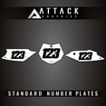 thumbnail image 2 of Attack Graphics Number Plate Backgrounds for KTM 250 SX 2012, 2 of 2