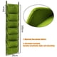 thumbnail image 3 of Nvzi Jardinera colgante vertical para jardín con 7 bolsillos, jardinera vertical para jardín, bolsa para cultivo de plantas para interior y exterior (verde), 3 of 4