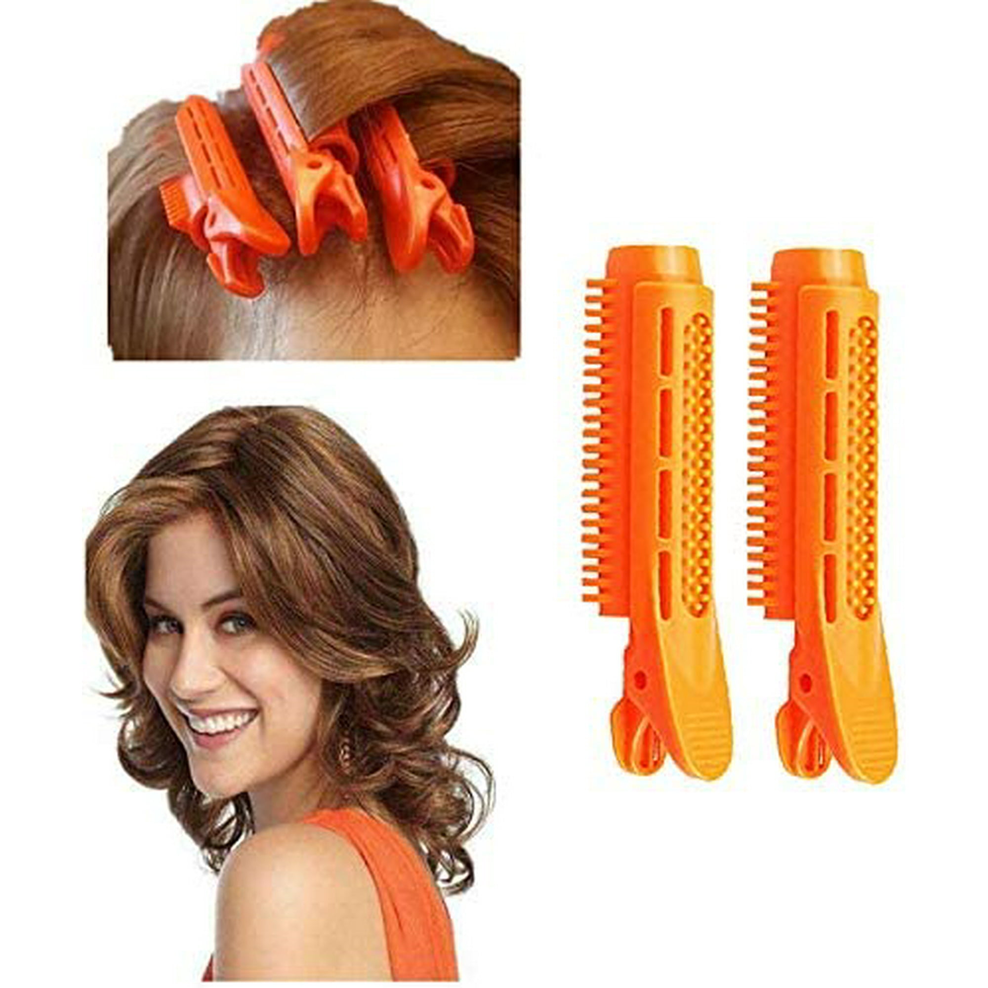 Volumizing Hair Root Clip, Self Grip Root Volume Hair Curler Clip, Naturally Fluffy Curly Hair Styling Tool Rollers No Damage and Heat-Free Volumized Hairstyle(2pcs) (Orange) | Walmart Canada Volumizing Hair Root Clip, Self Grip Root Volume Hair Curler Clip, Naturally Fluffy Curly Hair Styling Tool Rollers No Damage and Heat-Free Volumized Hairstyle(2pcs) (Orange) | Walmart Canada