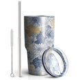 thumbnail image 2 of 30oz Pioneer Flower Tumblers Stainless Steel Tumbler with Lid and Straw,Vacuum Insulated Double Wall Travel Tumbler Cups Mug with Cleaning Brush for Coffee,Tea, 2 of 7