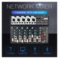 thumbnail image 2 of Mixing Console BluetoothUSB Sound Card Pro Equipment Mixer Professional Digital Portable Video Consumer, 2 of 5