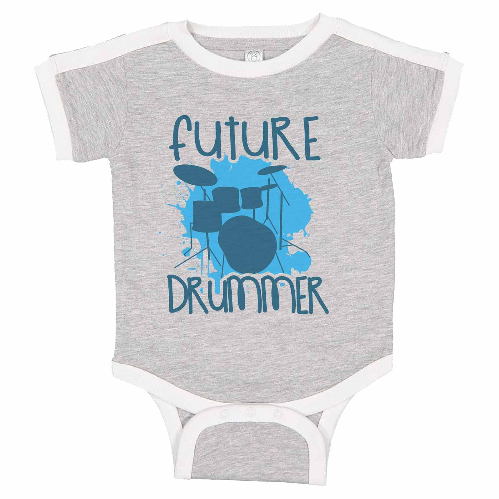 INFANTS DRUM SET SHORT SLEEVE T SHIRT