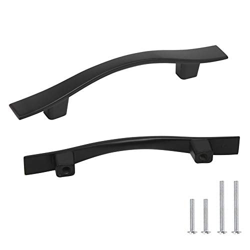 5 Pack Probrico Cabinet Pulls 3 Inch Center To Drawer Matte Black Hardware Zinc Alloy For Kitchen And Bathroom Modern Handles Com Bathroom Cabinet Modern Handles, 5 Inch Cabinet Pulls Matte Black