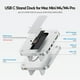 thumbnail image 2 of Hub Stand USB-C y carcasa SSD M.2 de 4 TB para Mac mini M4, 2 of 7