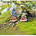 thumbnail image 3 of Mini Dollhouse Stone House Resin Decorations For Home And Garden DIY, 3 of 9