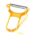 thumbnail image 4 of Peeler Swiss Blade Vegetable Potato Slim Ergonomic Easy Grip Handle by Bovado USA, Yellow, 4 of 4