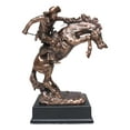thumbnail image 6 of Ebros Wild West Rodeo Cowboy Training A Rearing Bronco Horse Statue W/ Base, 6 of 7