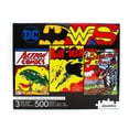 thumbnail image 1 of Puzzle Aquarius DC Comics Superman Batman Wonder Woman 500p, 1 of 7