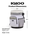 thumbnail image 4 of Igloo 20 QT Marine Cooler Bucket and Seat, White, 4 of 32