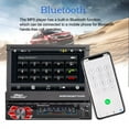 thumbnail image 5 of PolarLander One Single Din Car Stereo Touch Screen 7 Inch Car Radio Bluetooth FM Retractable by Hand Auto Stereo Radio, 5 of 19