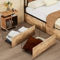 thumbnail image 3 of VECELO Full Size Underbed Storage Drawers, Set of 4, Brown, 3 of 7