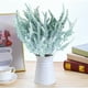 thumbnail image 1 of pstuiky Lavandas nevadas, decoración artificial para el hogar, plantas artificiales nevadas, ramos de flores artificiales, flores artificiales, 1 of 6
