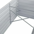 thumbnail image 7 of vidaXL Garden Raised Bed Galvanized Steel 126"x31.5"x31.3" Gray, 44844, 7 of 7