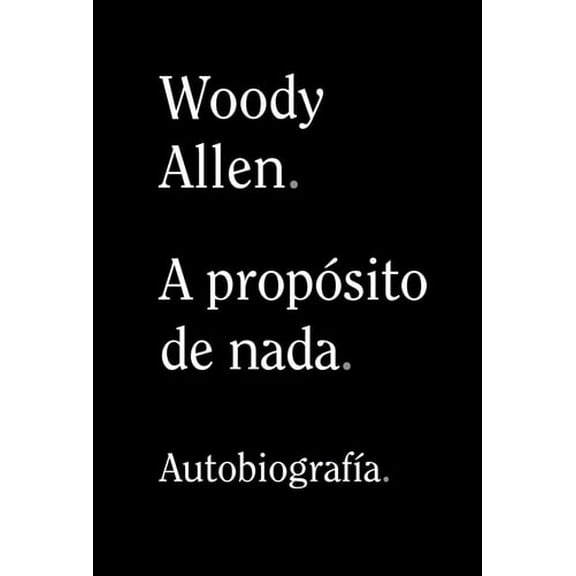 Pre-Owned A Propósito de NADA (Paperback) 8491819959 9788491819950