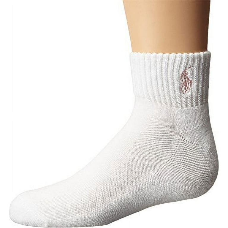 Polo Ralph Lauren 6-Pack Cotton Crew Socks White at